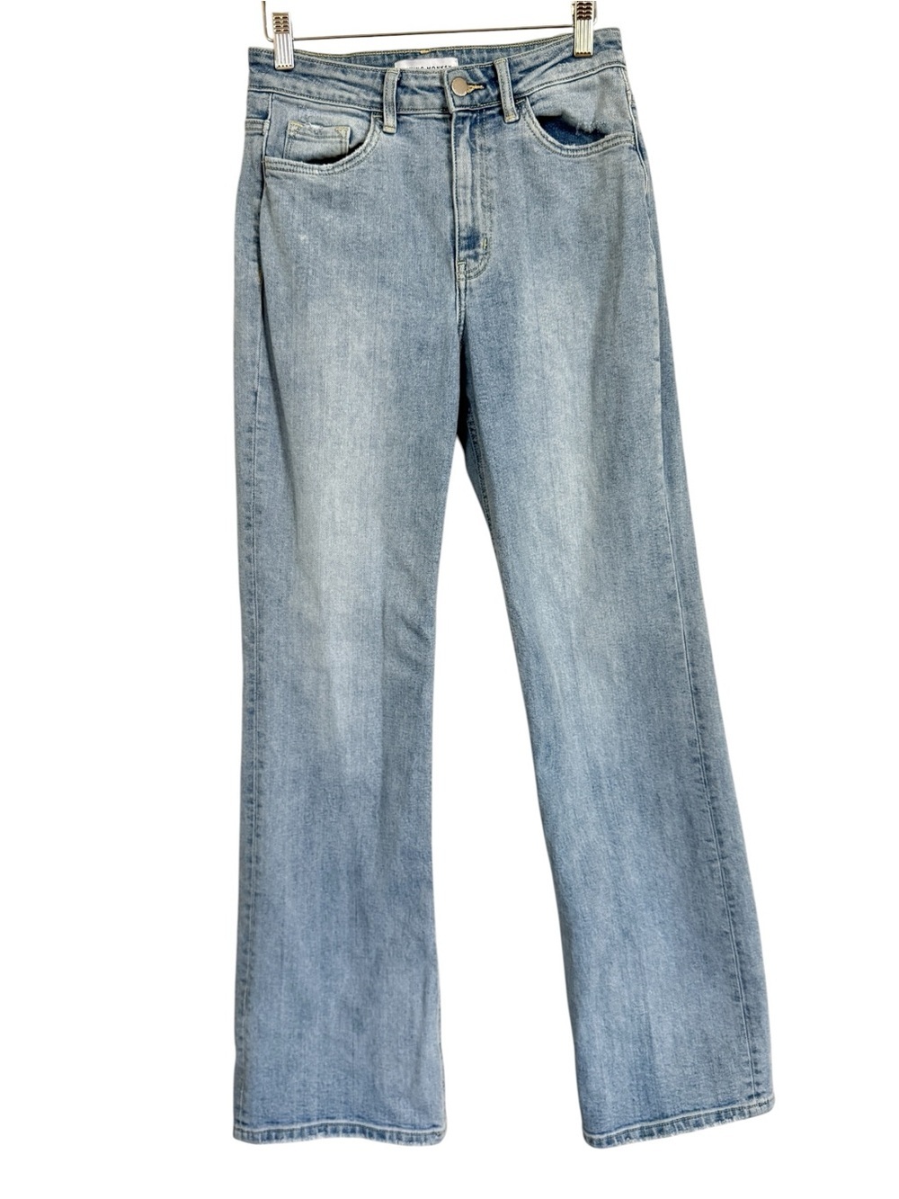 Flying Monkey High Rise Wide Leg Jeans Light Wash Women’s Size 26